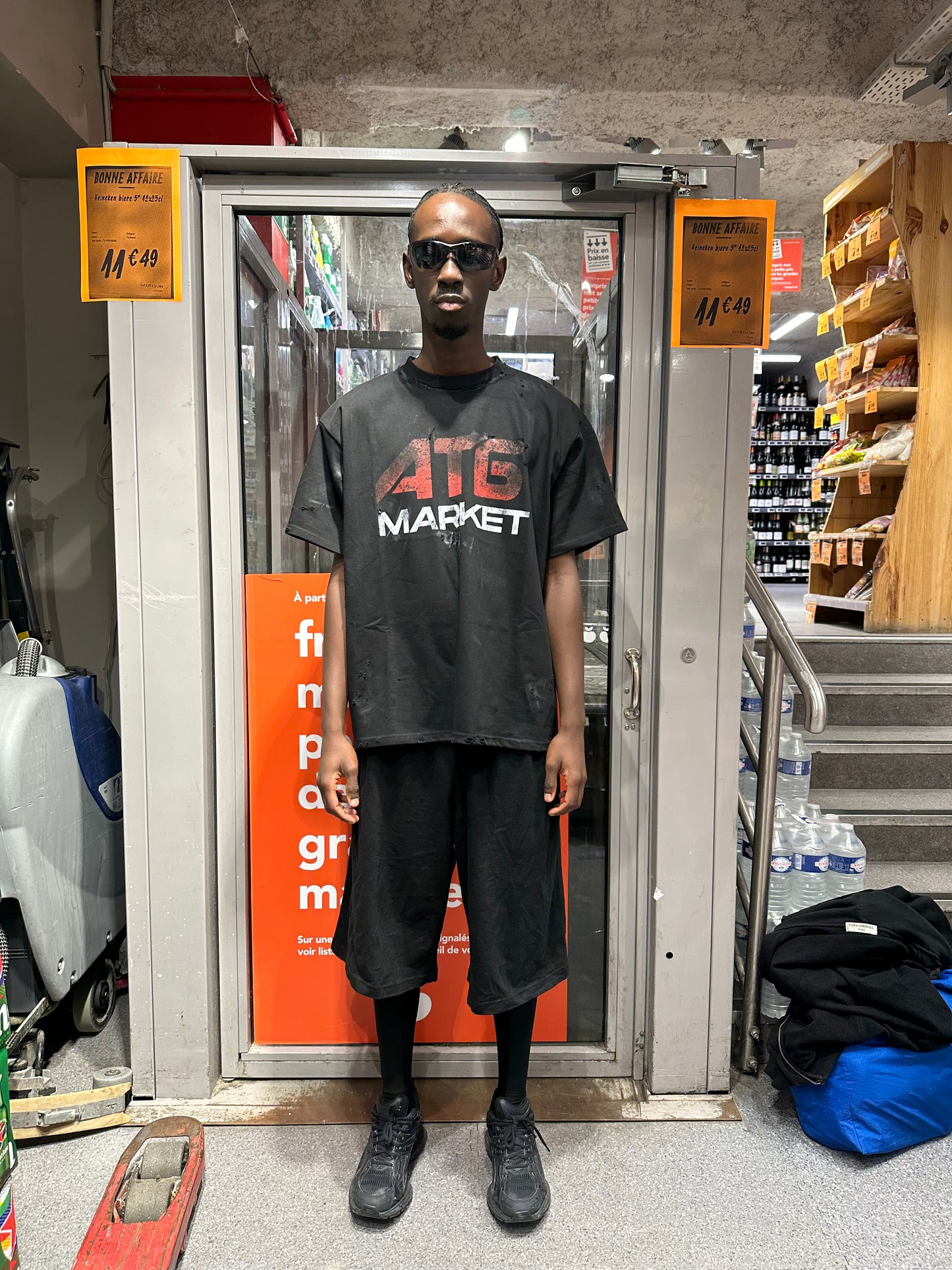 ATБ Market Black T-shirt
