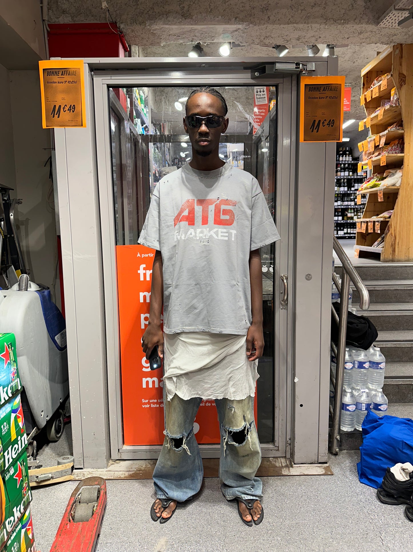 ATБ Market Grey T-shirt