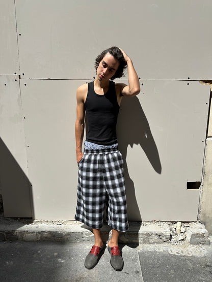 Pyjama Plaid Shorts