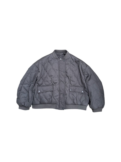 Grey Military Bomber