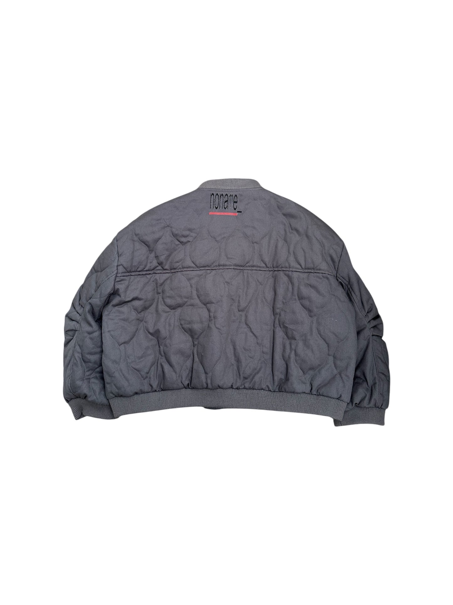 Grey Military Bomber