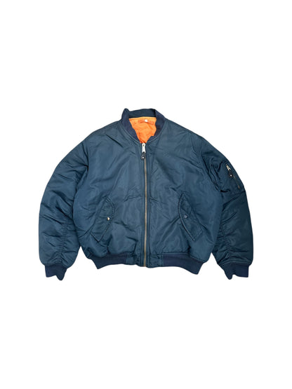 Navy Military Bomber Jacket