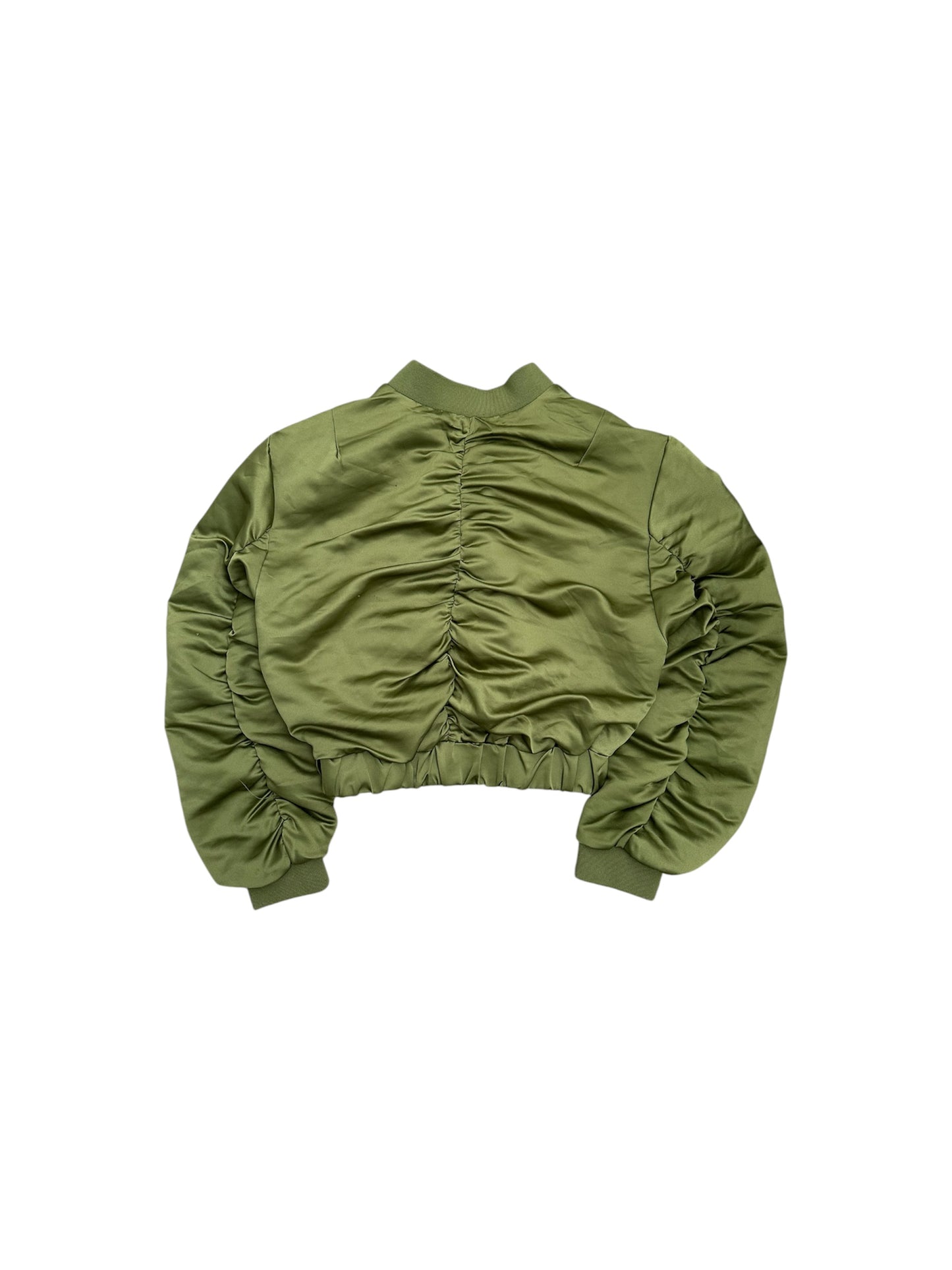 Green Bomber Jacket